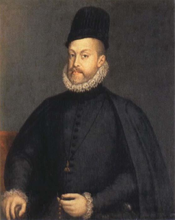 Sofonisba Anguissola Phillip II Holding a rosary China oil painting art